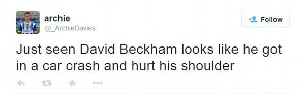 David Beckham và những lần hú vía vì tai nạn giao thông 9