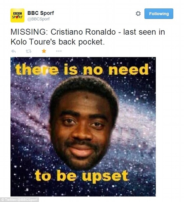 Ảnh chế: Ronaldo lọt thỏm trong... túi quần của Kolo Toure 3