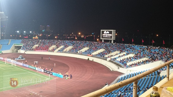 Sân Mỹ Đình vắng vẻ trong ngày thi đấu thứ 2 của tuyển Việt Nam 6
