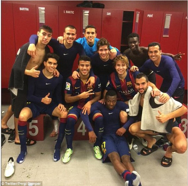 Điểm mặt những tài năng trẻ của Barcelona trong trận đại thắng Huesca 1