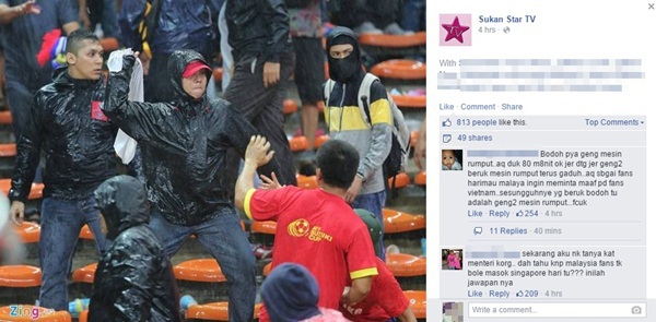 Fan Malaysia gửi "hàng ngàn lời xin lỗi" tới CĐV Việt Nam 11