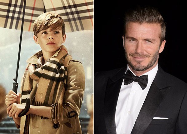 Beckham không mặc đẹp bằng con trai Romeo 1