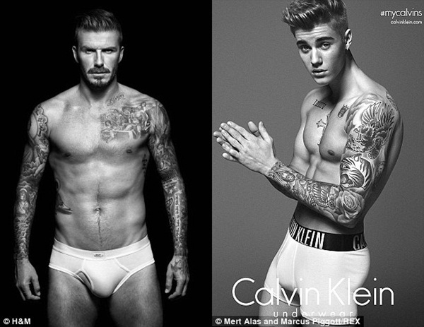 Beckham tự nhận mình già, khen Justin Bieber mặc nội y "rất tuyệt" 1