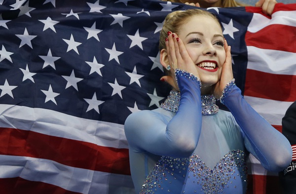 Vẻ đẹp rạng ngời của VĐV trượt băng nghệ thuật Gracie Gold 9