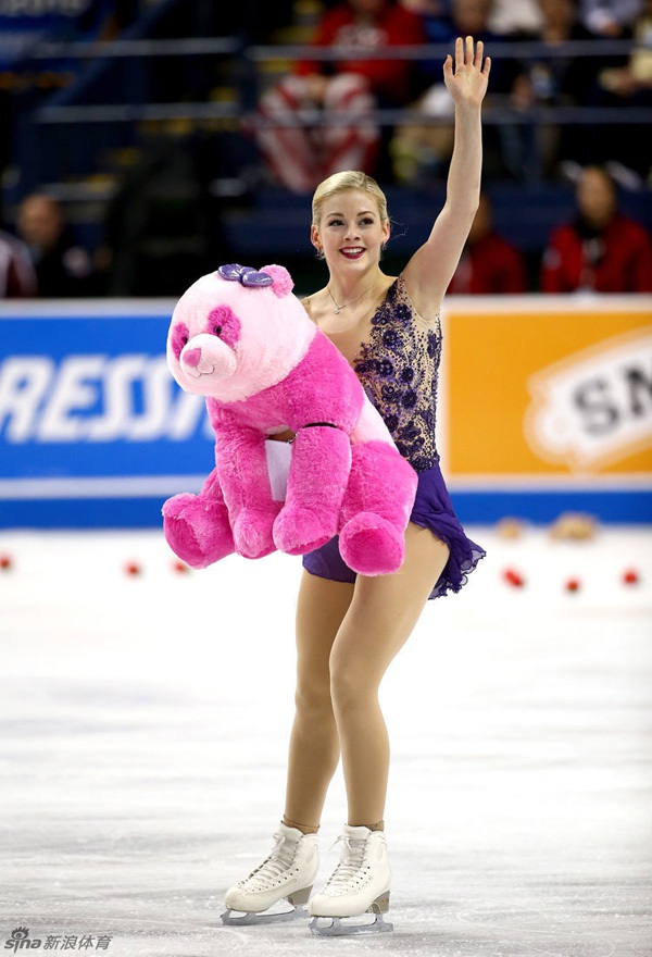 Vẻ đẹp rạng ngời của VĐV trượt băng nghệ thuật Gracie Gold 2