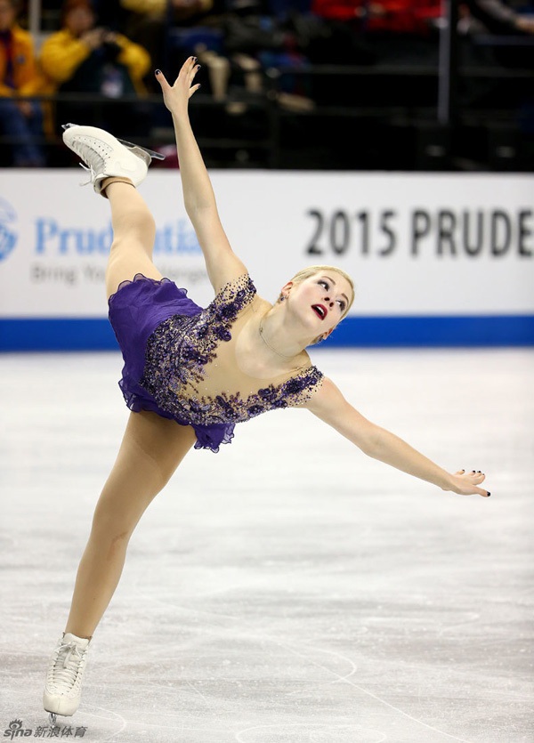 Vẻ đẹp rạng ngời của VĐV trượt băng nghệ thuật Gracie Gold 6