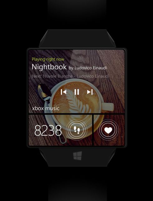 Đồng hồ thông minh Windows Phone với giao diện tuyệt đẹp 5