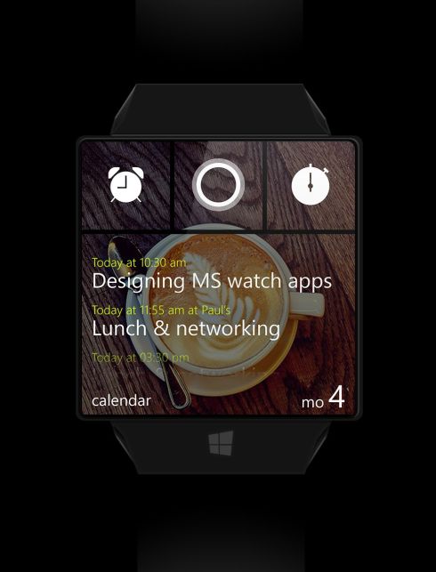 Đồng hồ thông minh Windows Phone với giao diện tuyệt đẹp 7