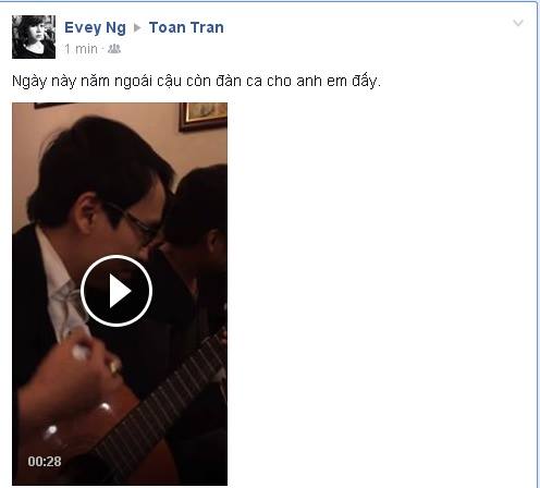 An Nguy bất ngờ đăng tải clip Toàn Shinoda say sưa đàn hát  1