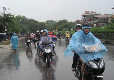 Không khí lạnh tăng cường, miền Bắc mưa dông rải rác 1