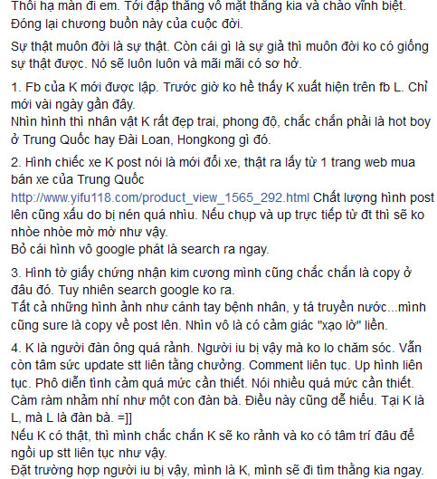 Sự thật vụ thiếu nữ "đâm dao vào bụng tự tử vì tình" đang ồn ào trên mạng xã hội 7