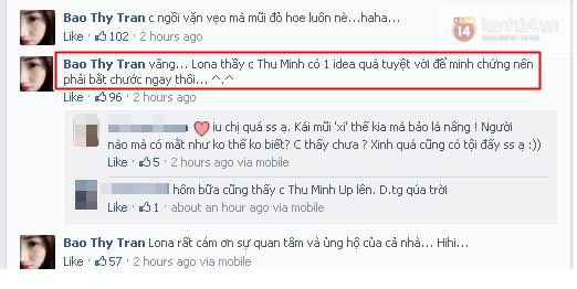 Học Thu Minh, Bảo Thy "vặn mũi" chứng minh kh&ocirc;ng phẫu thuật 2