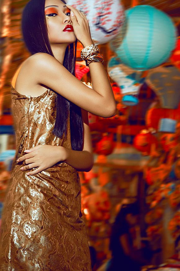 Diệu Huyền đại diện Việt Nam tham dự Siêu mẫu quốc tế 2013 3
