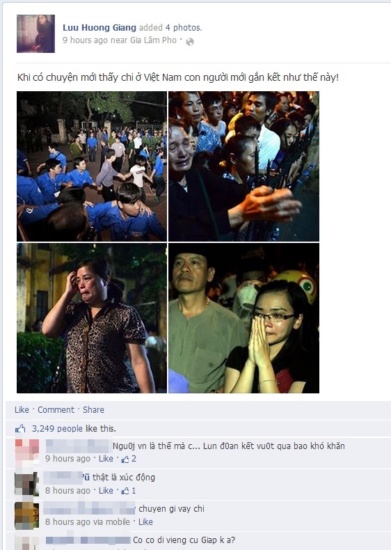 Facebook sao Việt tràn ngập hình ảnh Đại tướng vào ngày Quốc tang 7