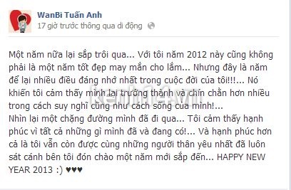 Sao Việt tưng bừng đón năm mới 2013 3