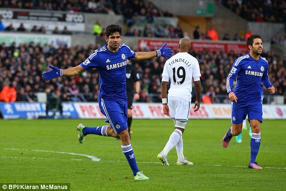 Swansea 0-5 Chelsea: Cơn bão tới từ London 1