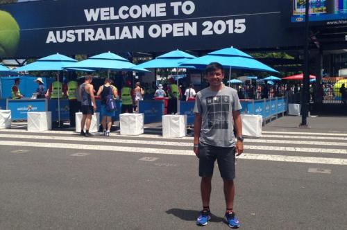 Lý Hoàng Nam được Fox Sport phỏng vấn sau kỳ tích tại Australian Open 3