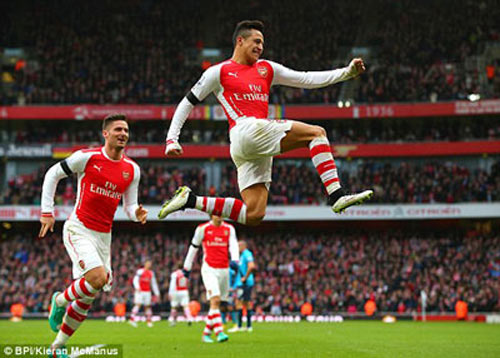 Arsenal 3-0 Stoke City: Ngày Sanchez rực sáng 1