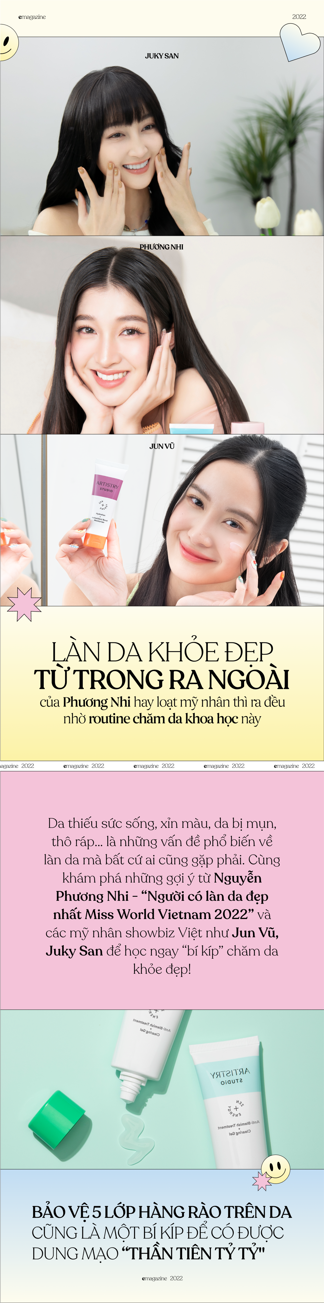 Làn da khỏe đẹp từ trong ra ngoài của Phương Nhi hay loạt mỹ ...