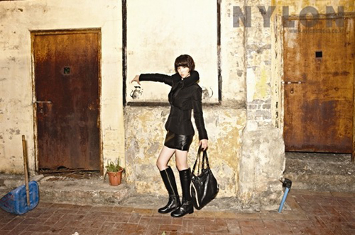 Sulli (fx) đa phong c&aacute;ch tr&ecirc;n tạp ch&iacute; Nylon 5