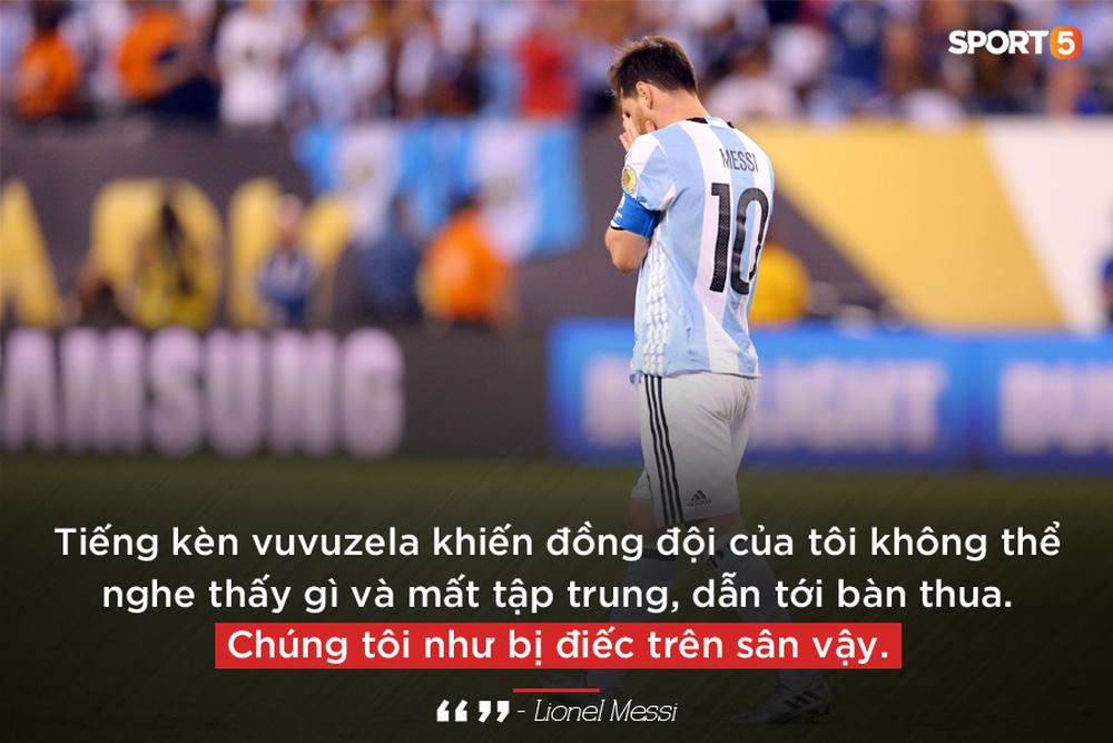 Trước Đình Trọng, Ronaldo - Messi và nhiều sao bóng đá thế giới đã phàn nàn về tiếng kèn vuvuzela - Ảnh 1.