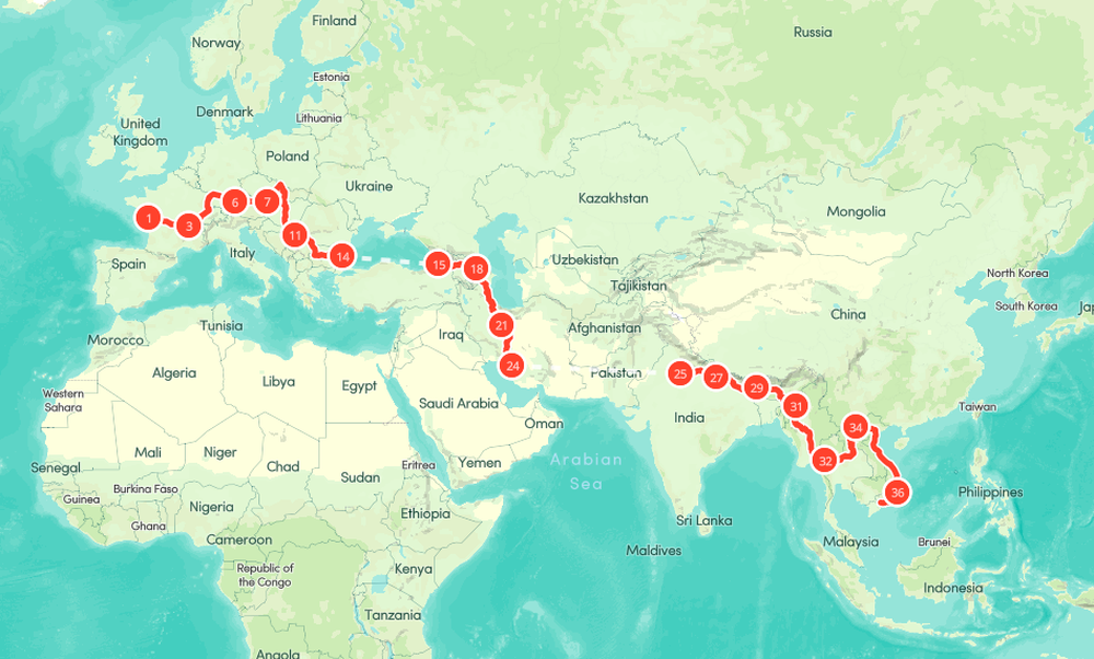 Chồng Pháp vợ Việt cùng đạp xe từ nhà anh tới nhà em 16.000 km và hành trình yêu thương mang tên Nón lá - Ảnh 4.