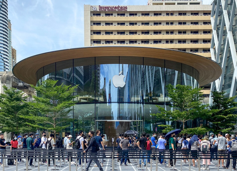 Hình ảnh: Ngắm Apple Central World vừa mở cửa đón khách tại Thái Lan, cực kỳ hoành tráng! - Ảnh 4.