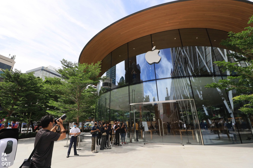 Hình ảnh: Ngắm Apple Central World vừa mở cửa đón khách tại Thái Lan, cực kỳ hoành tráng! - Ảnh 6.