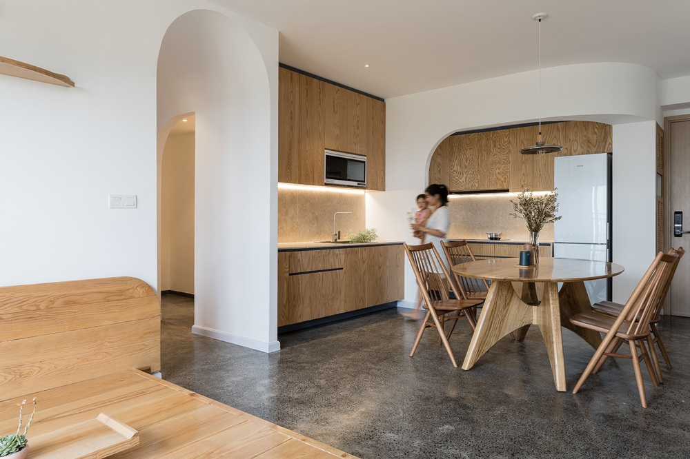 Chuẩn thiết kế căn hộ dành cho tín đồ mê tối giản, gam màu trắng và tím nhạt khiến cả căn phòng luôn ở mood nhẹ nhàng, trang nhã - Ảnh 4.