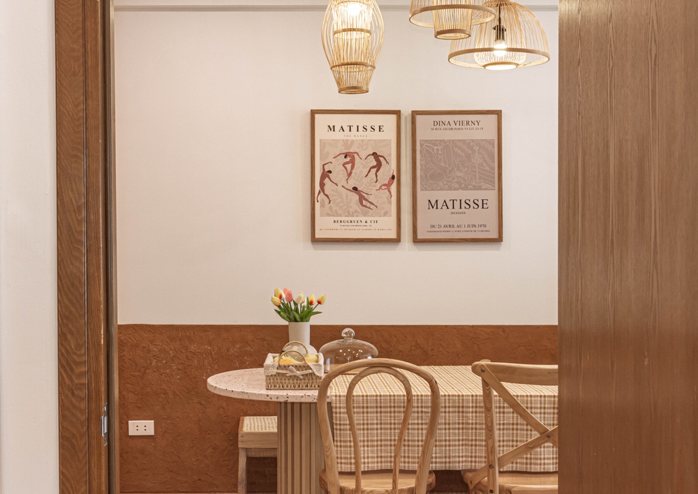 Vợ chồng trẻ thiết kế nhà chill như quán cà phê tại gia, kết hợp hai màu tưởng không hợp mà lại hợp không tưởng - Ảnh 6.