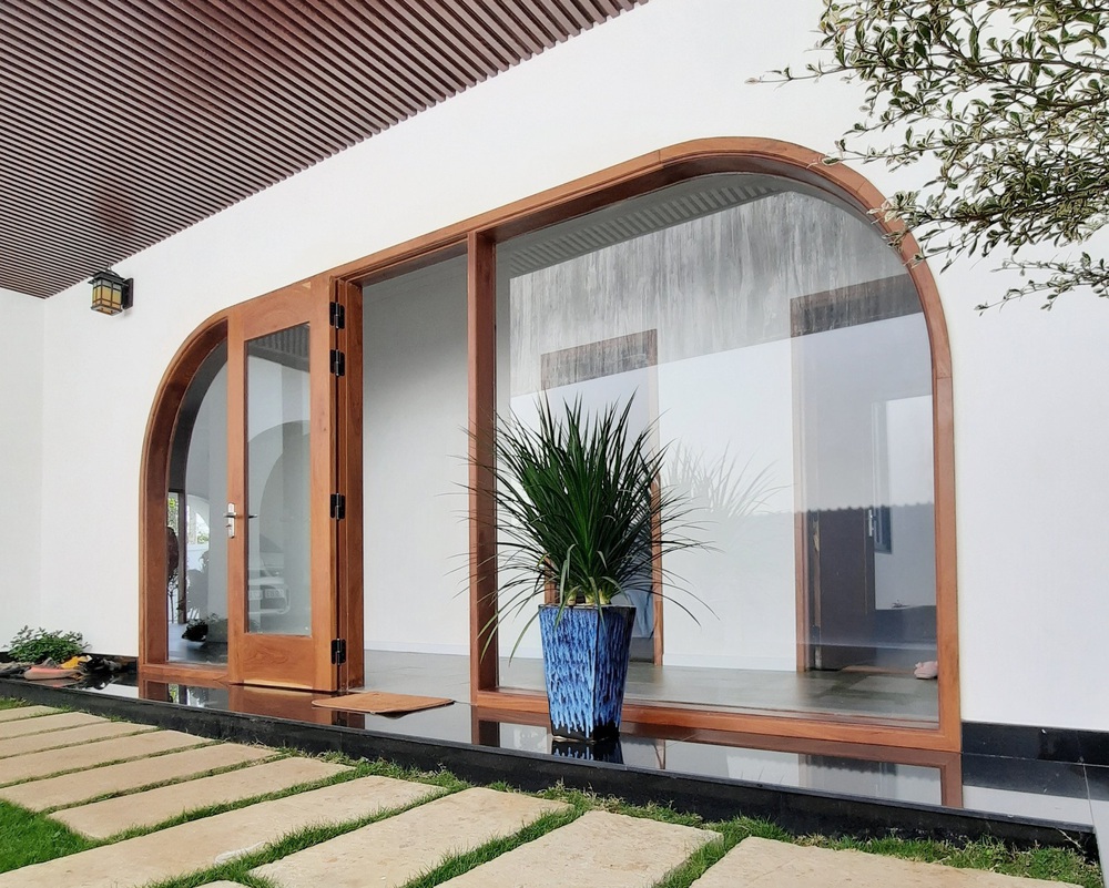 Vợ chồng Đắk Lắk chi hơn 1 tỷ xây nhà cấp 4, mặt tiền gây ấn tượng bởi những đường cong màu trắng phá cách - Ảnh 14. Vợ chồng Đắk Lắk chi hơn 1 tỷ xây nhà cấp 4, mặt tiền gây ấn tượng bởi những đường cong màu trắng phá cách - Ảnh 14.