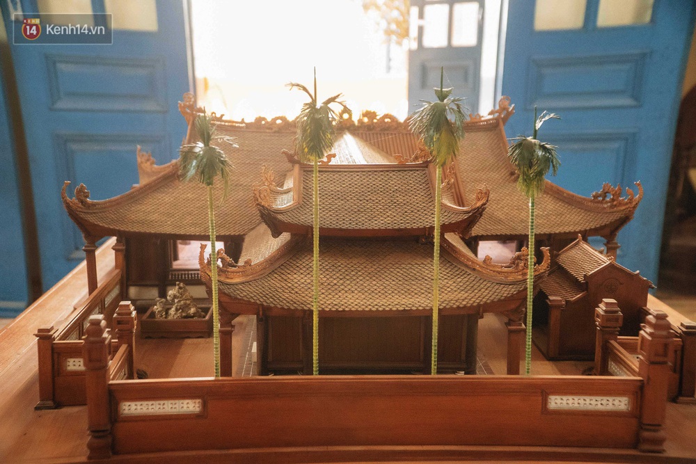 Hà Nội: Độc đáo mô hình đình làng bằng gỗ siêu nhỏ, trả giá 2 tỷ cũng không bán! - Ảnh 6.