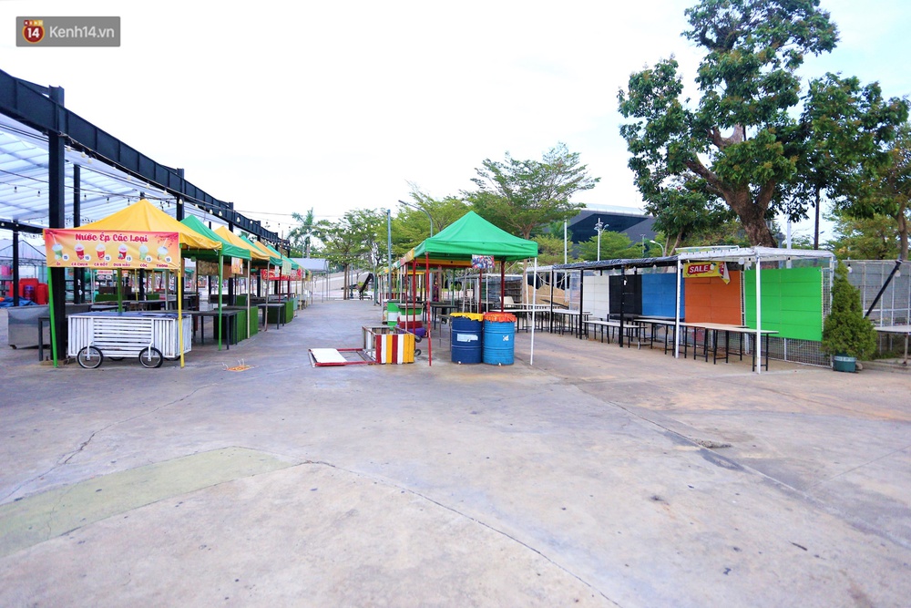 Ảnh: Bãi biển, khu vui chơi ở Đà Nẵng vắng bóng người trong ngày đầu siết chặt các biện pháp phòng, chống Covid-19 - Ảnh 14. Ảnh: Bãi biển, khu vui chơi ở Đà Nẵng vắng bóng người trong ngày đầu siết chặt các biện pháp phòng, chống Covid-19 - Ảnh 14.