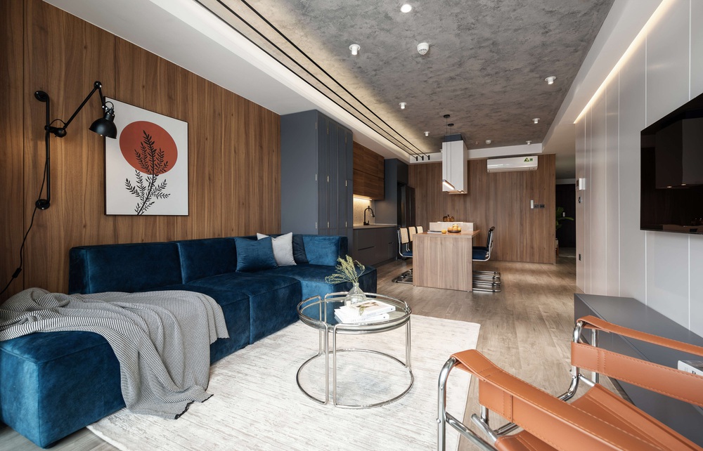 Cặp đôi chốt căn hộ 103m2 gần hồ Tây, buộc phải cắt giảm chi phí thiết kế nhưng thành quả vẫn sang vô cùng - Ảnh 5. Cặp đôi chốt căn hộ 103m2 gần hồ Tây, buộc phải cắt giảm chi phí thiết kế nhưng thành quả vẫn sang vô cùng - Ảnh 5.