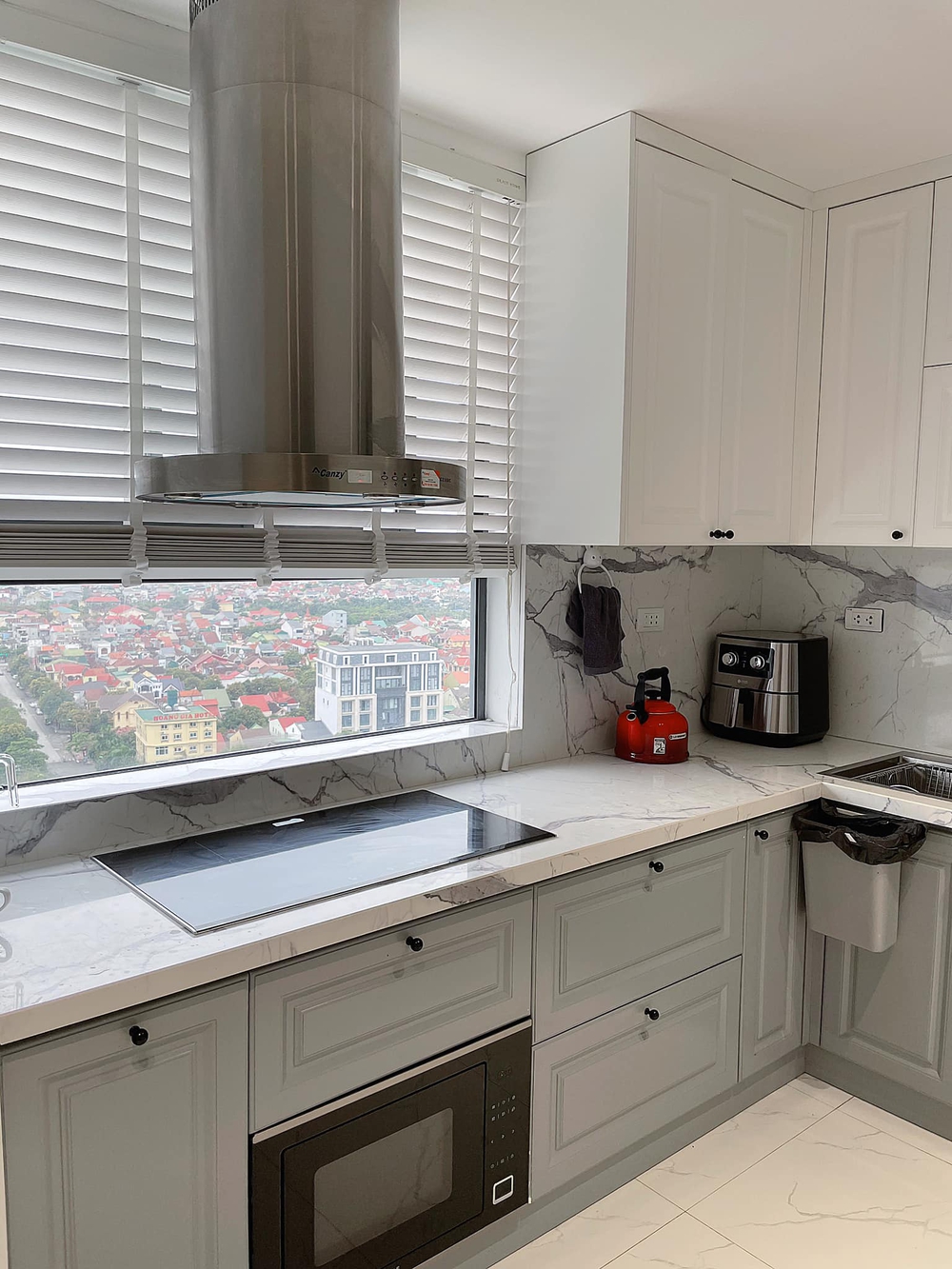 Vợ chồng Nghệ An chi 600 triệu tái cấu trúc căn hộ 90m2, góc nào cũng rộng thênh thang ngắm đến đâu ưng đến đó - Ảnh 7.