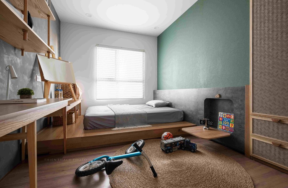Chi 700 triệu, cặp đôi mang cả đồng quê vào căn hộ 120m2, nhìn bếp mà muốn nấu nướng cả ngày - Ảnh 8. Chi 700 triệu, cặp đôi mang cả đồng quê vào căn hộ 120m2, nhìn bếp mà muốn nấu nướng cả ngày - Ảnh 8.