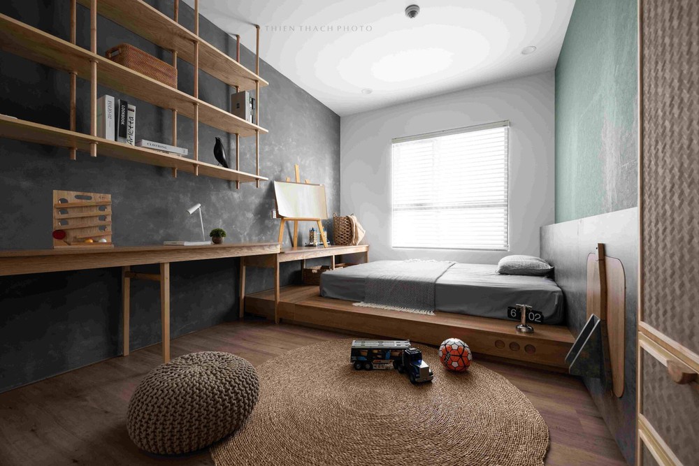 Chi 700 triệu, cặp đôi mang cả đồng quê vào căn hộ 120m2, nhìn bếp mà muốn nấu nướng cả ngày - Ảnh 7. Chi 700 triệu, cặp đôi mang cả đồng quê vào căn hộ 120m2, nhìn bếp mà muốn nấu nướng cả ngày - Ảnh 7.