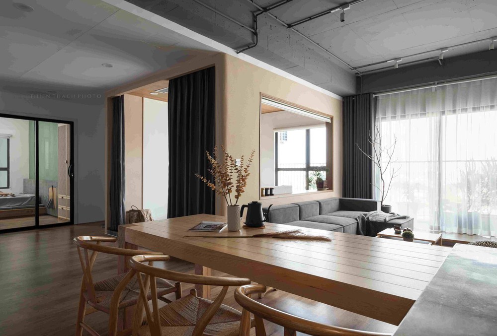 Chi 700 triệu, cặp đôi mang cả đồng quê vào căn hộ 120m2, nhìn bếp mà muốn nấu nướng cả ngày - Ảnh 5. Chi 700 triệu, cặp đôi mang cả đồng quê vào căn hộ 120m2, nhìn bếp mà muốn nấu nướng cả ngày - Ảnh 5.