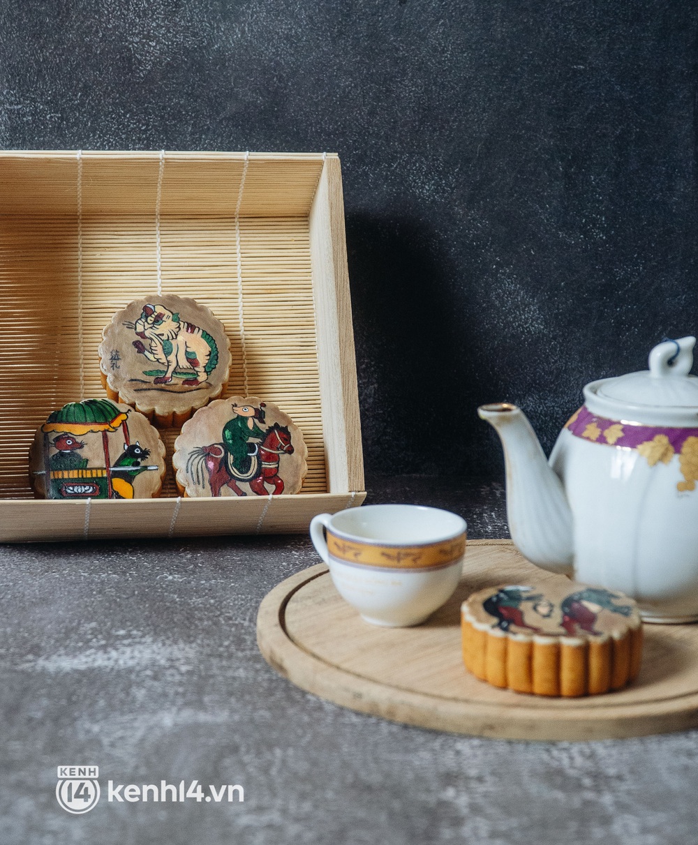 Hà Nội: Cô gái trẻ kiếm trăm triệu mỗi tháng nhờ vẽ tranh dân gian lên bánh trung thu và mở lớp học - Ảnh 9.