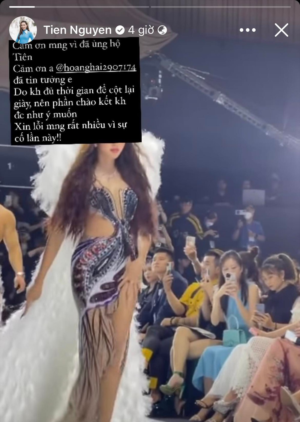 Thuỳ Tiên lên tiếng sau cú té sõng soài trên sàn catwalk, thần thái sau sự cố gây chú ý! - Ảnh 5.