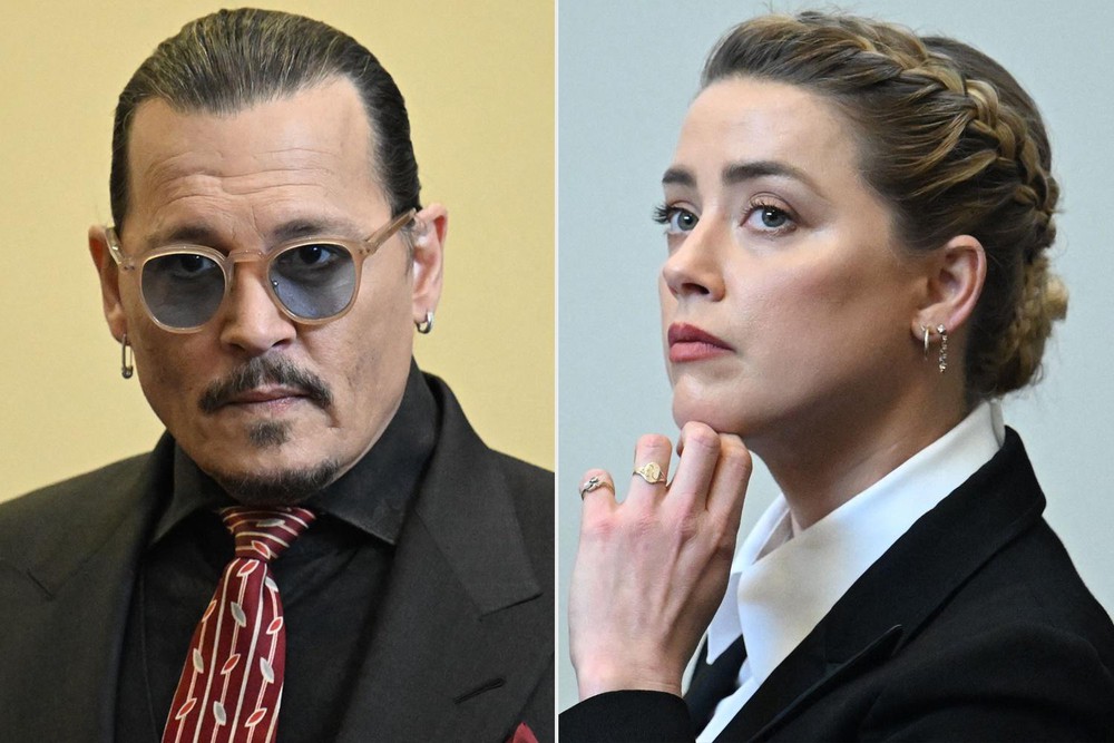 Amber Heard was suddenly exposed: Deeply acting with beautiful words about Johnny Depp in court, who copied... sample text from horror movies - Photo 3.