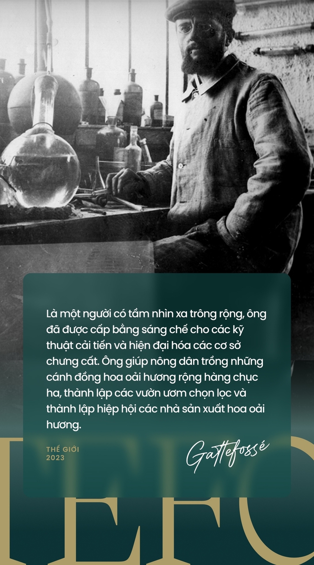 Chuyện về cha đẻ của liệu pháp mùi hương: Sáng chế thay đổi thế giới từ tai nạn tình cờ  - Ảnh 1.