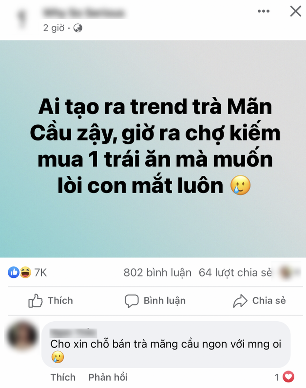 Cơn sốt trà mãng cầu và gỏi măng cụt đang càn quét khắp mọi nơi, đến nỗi đi chợ không còn trái chín mà mua - Ảnh 5.