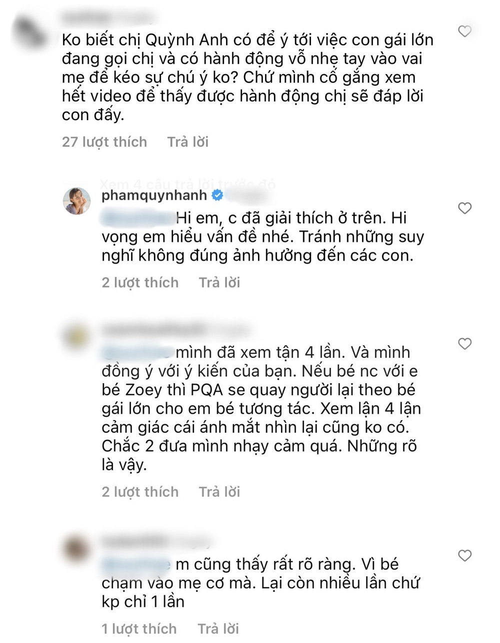 Bị netizen chỉ trích thờ ơ không quan tâm đến con gái đầu, Phạm Quỳnh Anh bức xúc lên tiếng - Ảnh 2.