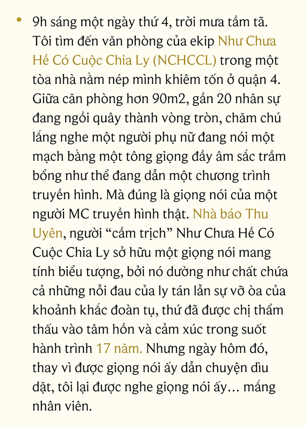 Ekip Như Chưa Hề Có Cuộc Chia Ly “Chúng tôi chỉ kể lại những câu chuyện về sự tử tế và lòng nhân ái"- Ảnh 1.