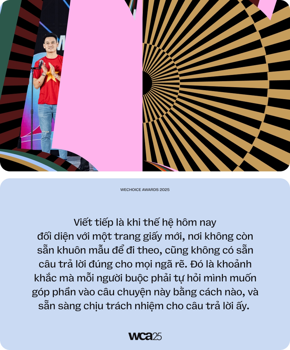 WeChoice Awards 2025: Mỗi ch&uacute;ng ta đều đang c&ugrave;ng viết tiếp c&acirc;u chuyện Việt Nam- Ảnh 5.