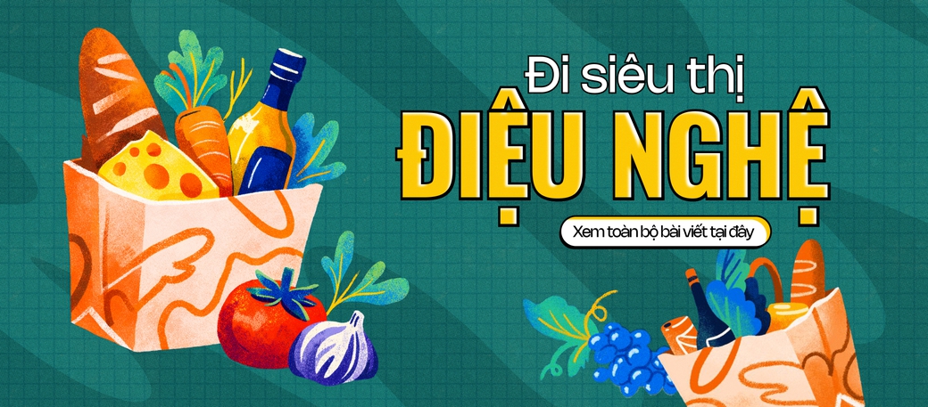 đi siêu thị điệu nghệ