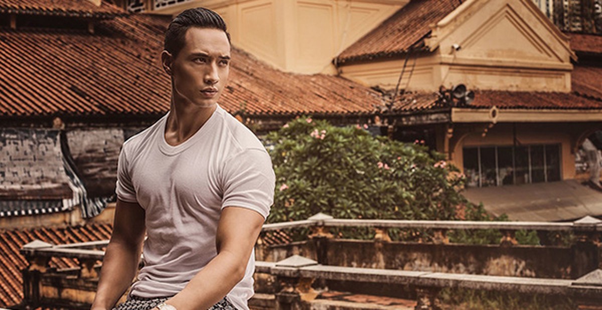 Kim Lý khoe vẻ nam tính trong bộ ảnh được tạp chí Myanmar đăng tải