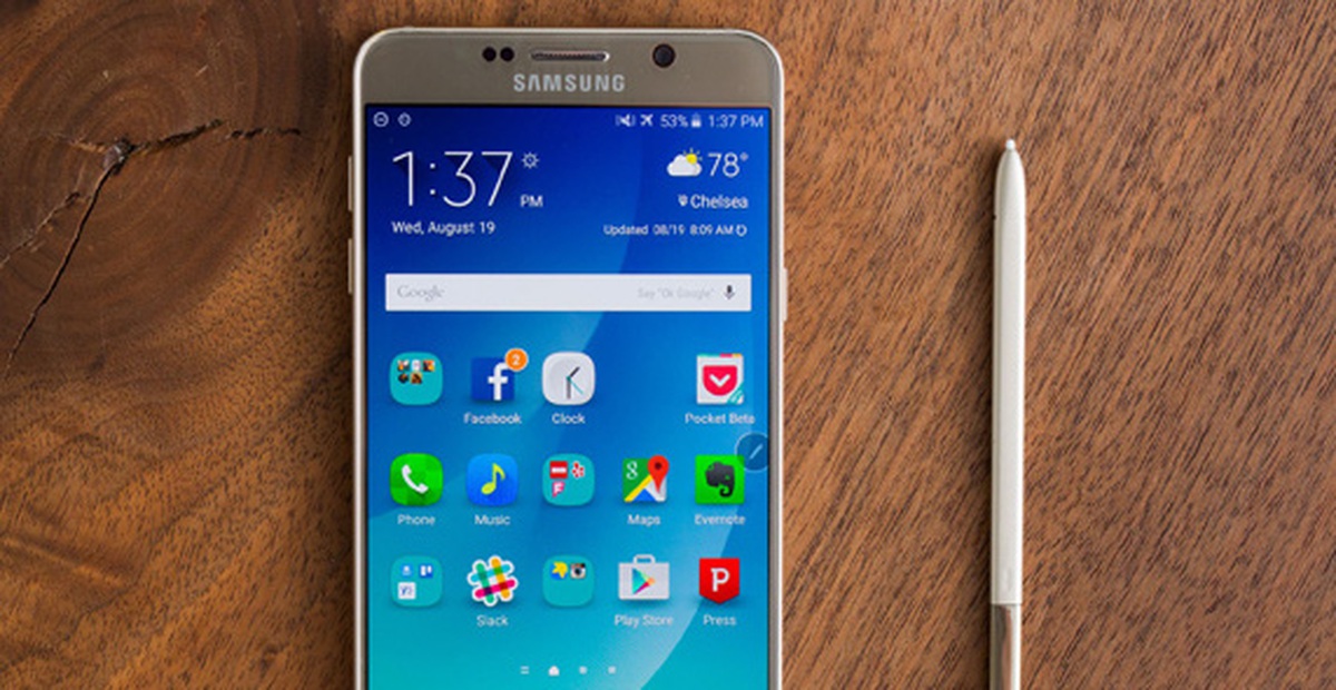 Lộ thông tin ấn tượng về siêu phẩm tiếp theo Galaxy Note 6 của Samsung