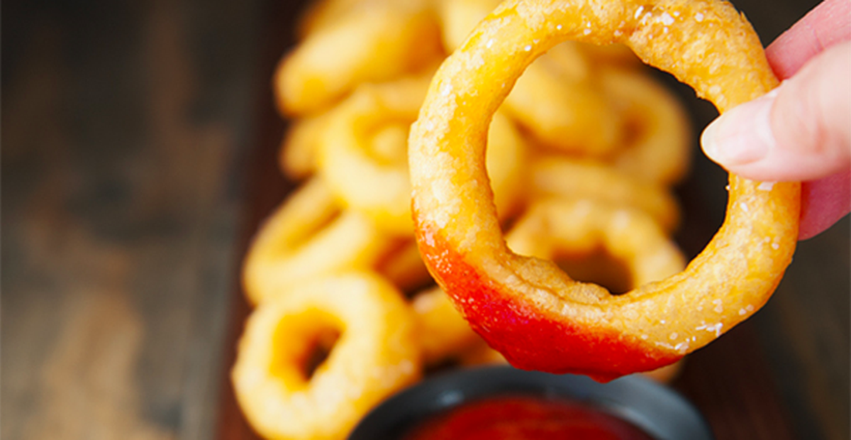 Onion rings - Món ăn vặt đã 